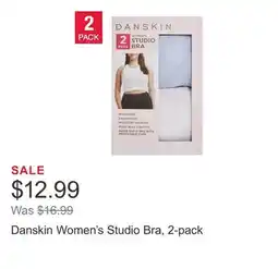 Costco Danskin Women's Studio Bra, 2-pack offer
