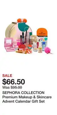 Kohl's SEPHORA COLLECTION Premium Makeup & Skincare Advent Calendar Gift Set offer