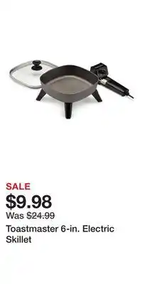 Kohl's Toastmaster 6-in. Electric Skillet offer