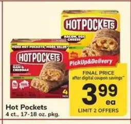 Safeway Hot Pockets offer
