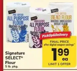 Safeway Signature Select Flour offer