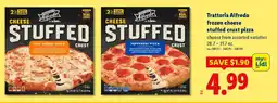 Lidl Trattoria Alfredo frozen cheese stuffed crust pizza offer