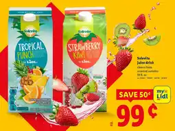 Lidl Solevita juice drink offer