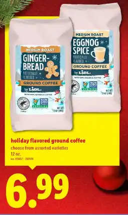 Lidl Holiday flavored ground coffee offer