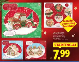 Lidl Gingerbread kit offer