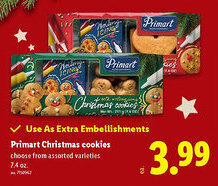 Lidl Primart Christmas cookies offer