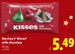 Lidl Hershey's Kisses milk chocolate offer
