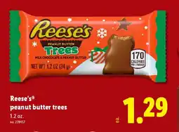 Lidl Reese's peanut butter trees offer