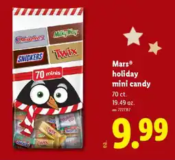 Lidl Mars holiday mini candy offer