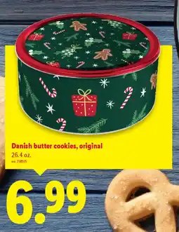 Lidl Danish butter cookies, original offer