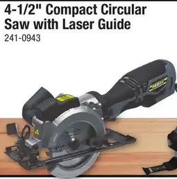 Menards 4-1/2 Compact Circular Saw with Laser Guide offer