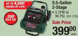 Menards 5.5-Gallon 2-Stage offer