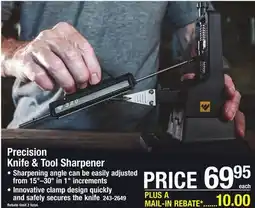 Menards Precision Knife & Tool Sharpener offer