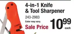 Menards 4-in-1 Knife & Tool Sharpener offer
