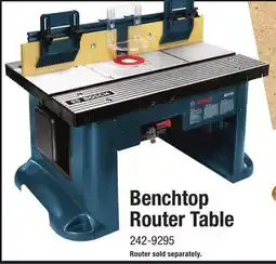 Menards Benchtop Router Table offer