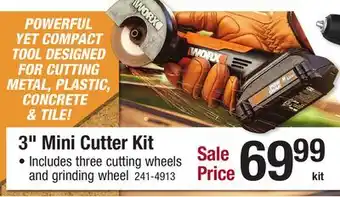 Menards 3 Mini Cutter Kit offer