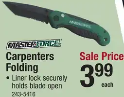 Menards Carpenters Folding Knives offer