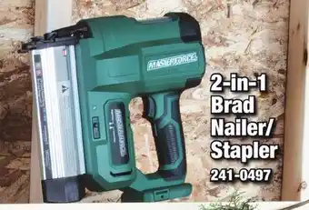 Menards 2-in-1 Brad Nailer/ Stapler offer