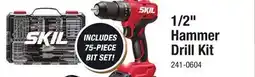 Menards 1/2 Hammer Drill Kit offer