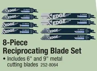 Menards 8-Piece Reciprocating Blade Set offer