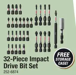 Menards 32-Piece Impact Drive Bit Set offer