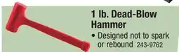 Menards 1 lb. Dead-Blow Hammer offer