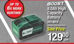 Menards 8.0Ah High Capacity Battery offer