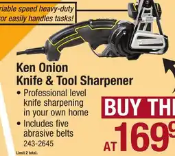 Menards Ken Onion Knife & Tool Sharpener offer