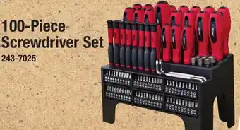 Menards 100-Piece Screwdriver Set offer