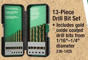 Menards 13-Piece Drill Bit Set offer