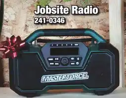 Menards Jobsite Radio offer
