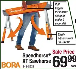 Menards Speedhorse XT Sawhorse offer