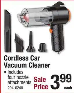 Menards Cordless Car Vacuum Cleaner offer