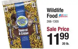 Menards Wildlife Food offer