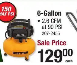 Menards 6-Gallon Air Compressors offer