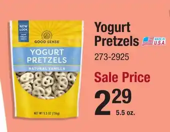 Menards Yogurt Pretzels offer