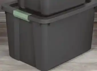 Menards 20-Gallon Gray Latching Totes offer