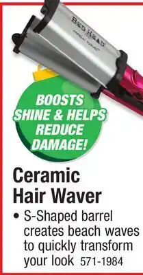 Menards Ceramic Hair Waver offer