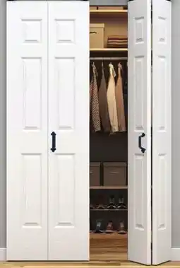 Menards 6-Panel Bi-Fold Door offer