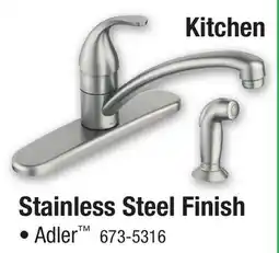 Menards Stainless Steel Finish offer