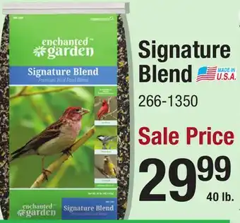Menards Signature Blend offer