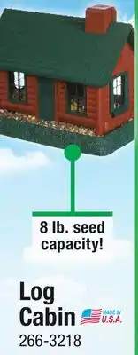 Menards Log Cabin offer