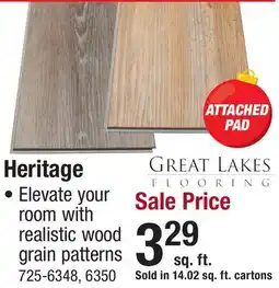 Menards Heritage offer