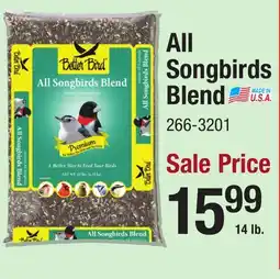 Menards All Songbirds Blend offer