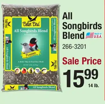 Menards All Songbirds Blend offer