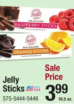 Menards Jelly Sticks offer
