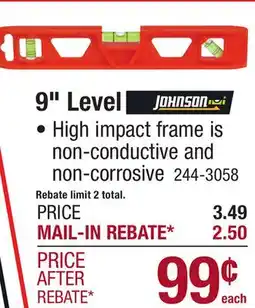 Menards 9 Level offer