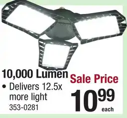 Menards 10,000 Lumen offer