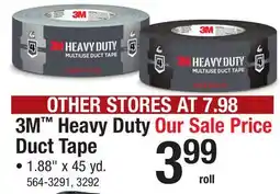 Menards 3M Heavy Duty Duct Tape offer