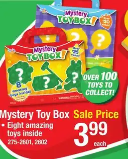 Menards Mystery Toy Box offer